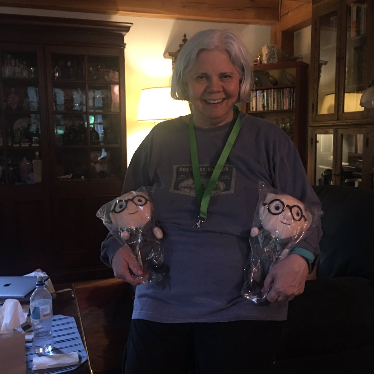 pammoran's tweet photo. Look what came in the mail from @johnmayo- two MiggleD giggles.. and I’m supposed to share? Also a very cool #cesitweets lanyard — now to get a hurling stick to match my sliotar! @irasocol https://t.co/PPmWdWFufW