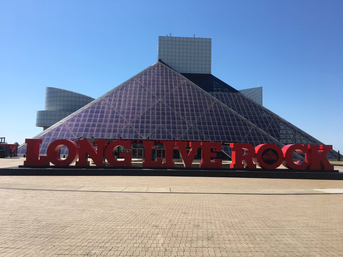 avisplinfo's tweet photo. Cleveland #TechSpark19 about to kick off at the @rockhall https://t.co/o5B9Zr99HY