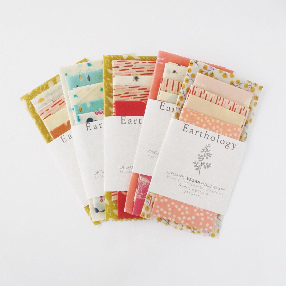 Vegan wax wraps! These will be available in our online store when it launches at the end of the month 😀 #zerowaste #vegan #plasticfree