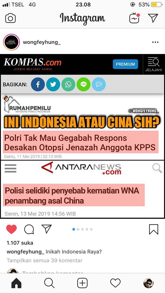 Apa yang salah di Negeri Ini, kenapa bisa jadi seperti ini...
#NoPowerNoPeople 
#IndonesiaMemanggilCakNun 
#PrabowoSandiTheRealWinner