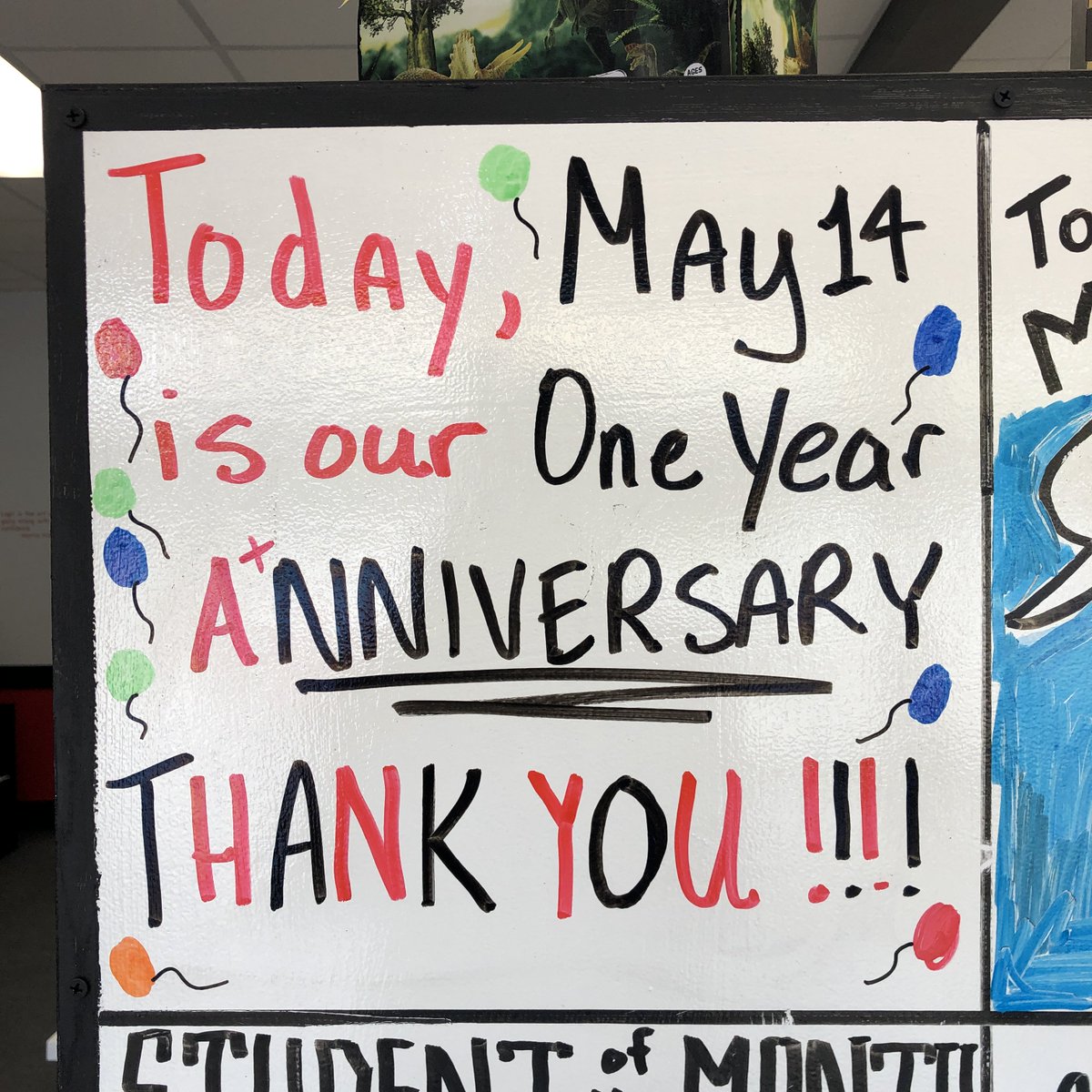 MathnasiumBr's tweet photo. Today is our ONE YEAR ANNIVERSARY at Walnut Creek! Thank you to friends, family, parents, students, instructors, and supporters who have made this a magical, mathematical, first year! We look forward to many more! #anniversaries #timeflies https://t.co/P5Wj4z2lL7