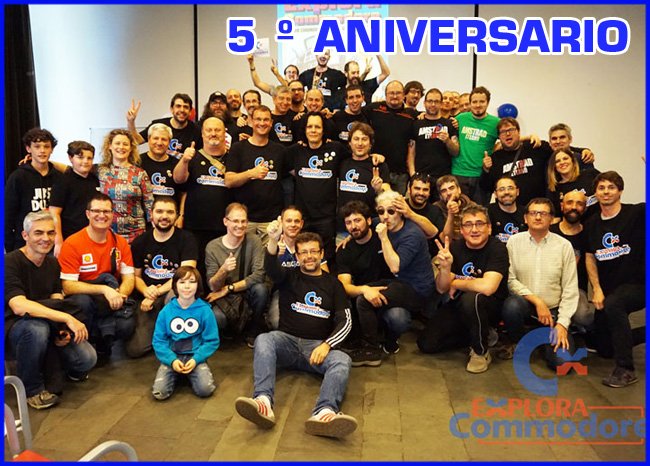 CommodoreSpain's tweet photo. Así se vivió el Explora Commodore 2019 en su 5º Aniversario. El mejor evento #retro del mundo 🤪--> https://t.co/zO23OufDwV ¡Go! 
#exploracommodore2019 #commodore #amiga https://t.co/AHqPU1eLY0