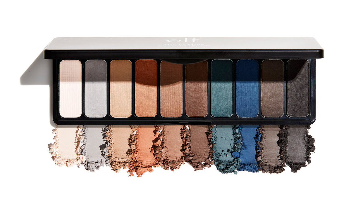On the top of great affordable eyeshadow palettes, the mad for matte palettes from elf are amazing! They’re super pigmented and perform beautifully. And they’re only $10! My favourite one is summer breeze and jewel pop is also stunning