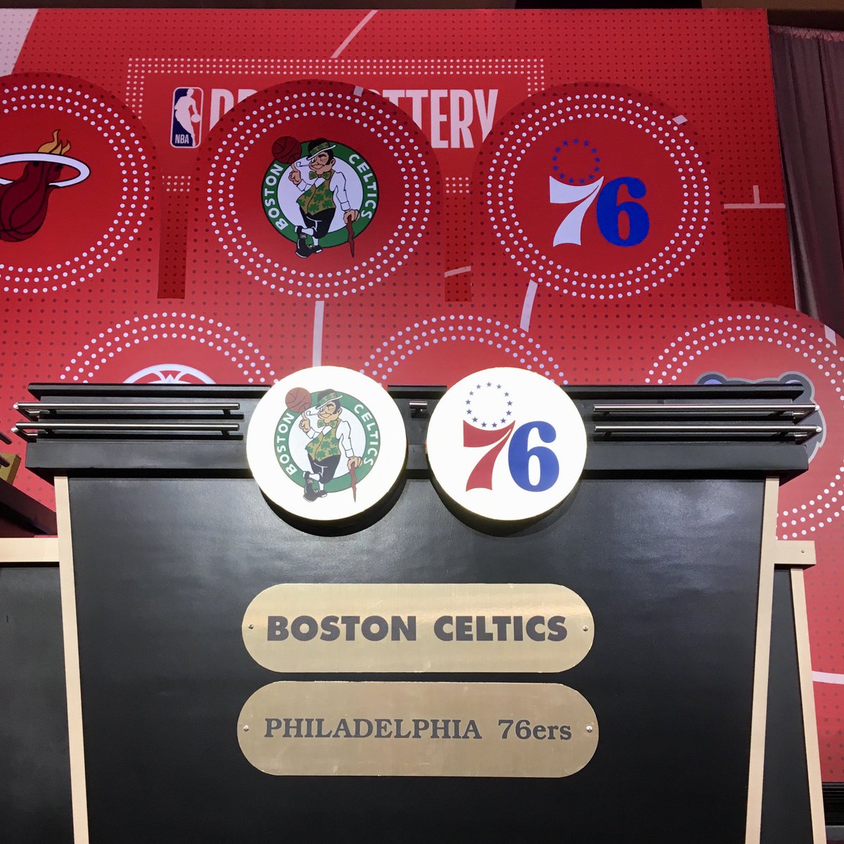 Boston Celtics On Twitter See How The Ping Pong Balls Fall On