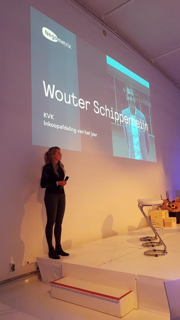 WSchipperheijn's tweet photo. Super trots dat KVK de Negometrix award heeft gewonnen voor digitale inkoopafdeling van het jaar 2019! https://t.co/4un52lSw45