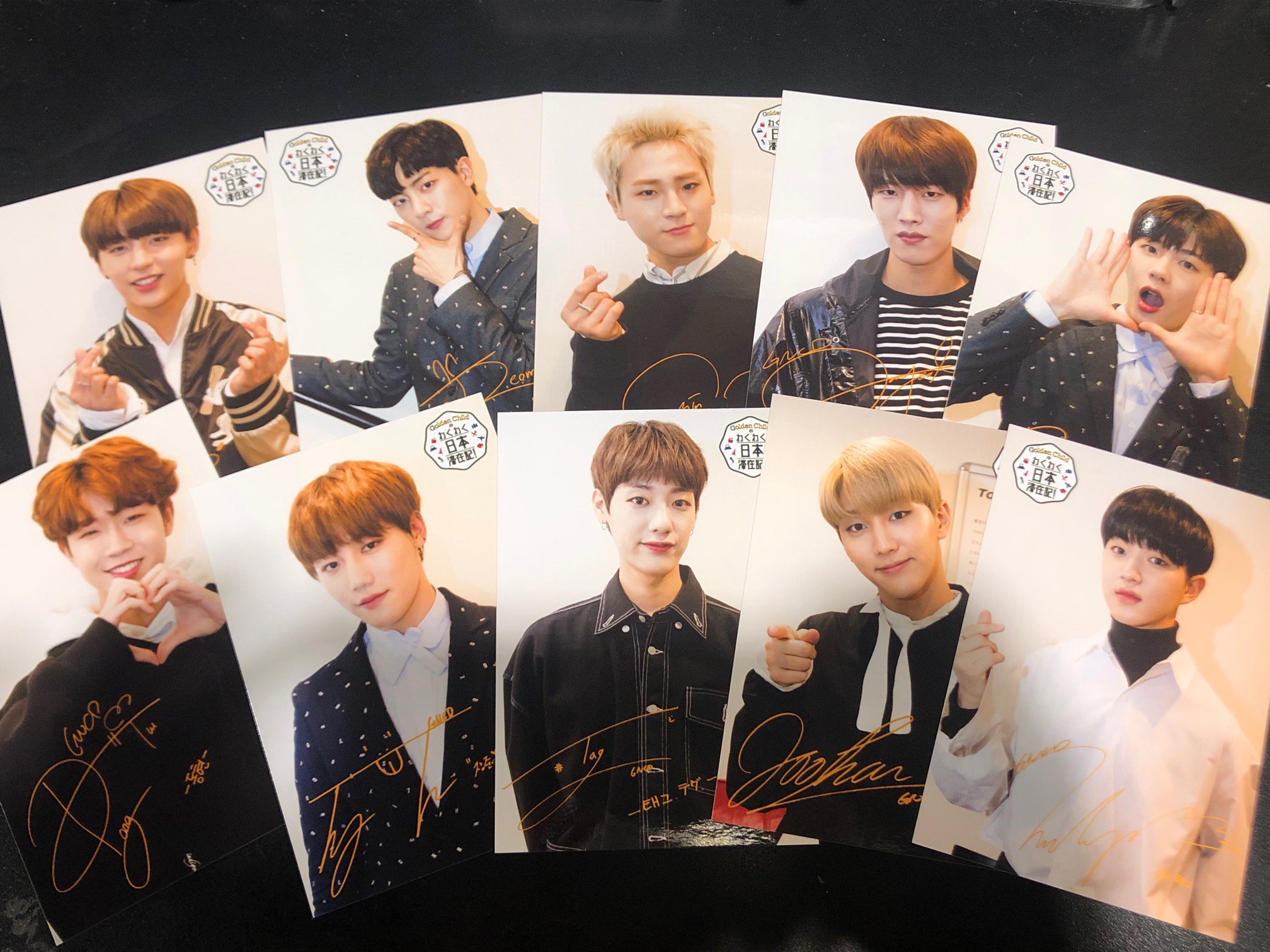 サイン入り Golden Child スンミン チェキ