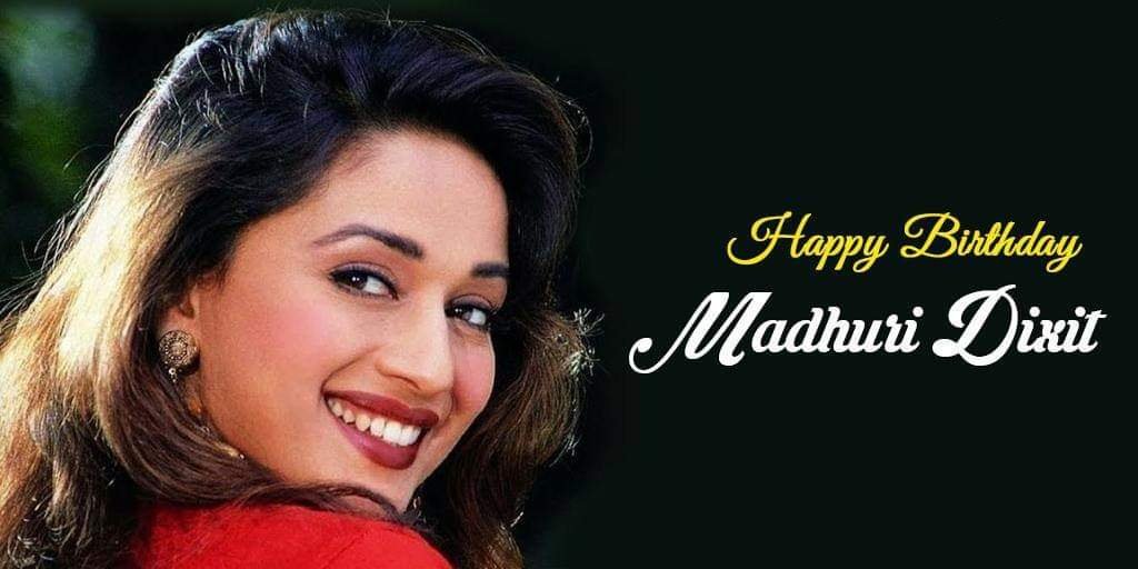  Happy birthday to my favourite actress
Madhuri Dixit Love u guys yar 