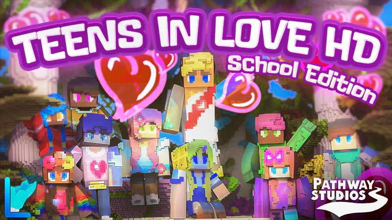 💕 Our latest HD skinpack, "Teens in Love," is live on the #MinecraftMarketplace!

💻 marketplace.minecraft.net/en-us/pdp?id=f…

In collaboration with <a href="/PathwayMC/">Pathway Studios</a>