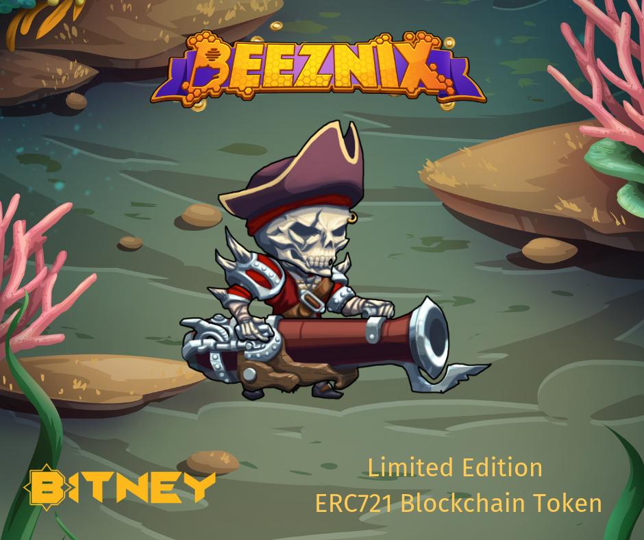 bitbubs's tweet image. Barnacle Buck was the first mate of Captain Isaacs crew. He started a mutiny to take control and now they are sworn enemies.

Download and play Beeznix today and start earning Bitneys! #bitney #beeznix #cryptocurrency #blockchain #erc721 #androidgame  

play.google.com/store/apps/det…