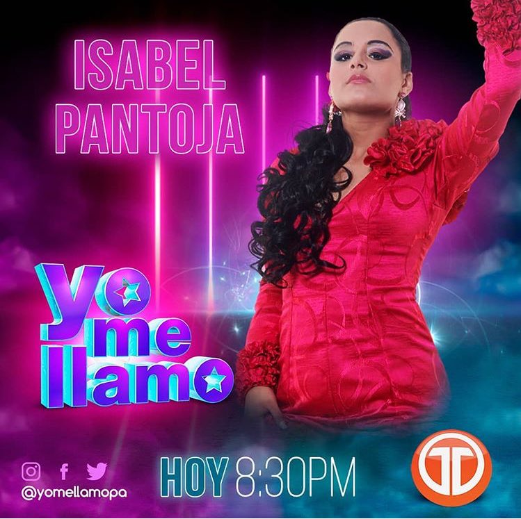 Nuestra vecina Elisabeth Bozo como Isabel Pantoja en el concurso <a href="/yomellamopa/">Yomellamopa</a> #Claroqueyomellamo de <a href="/Telemetro/">Telemetro</a> orgullo burungueño en #Yomellamopa