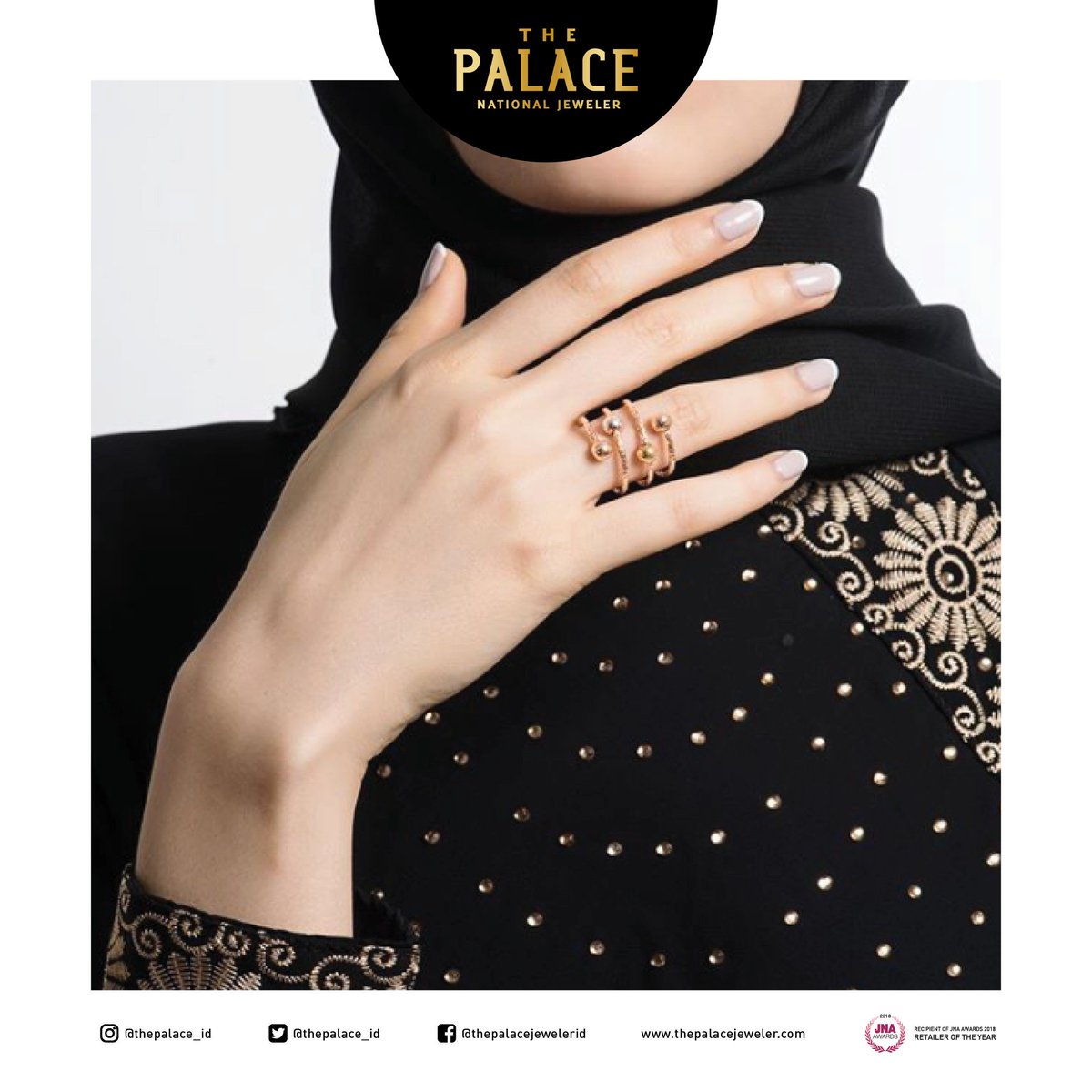 SUN_PLAZA's tweet image. Tetap bergaya atraktif dan berkelas di bulan suci dengan cincin dari The Palace. Percantik keseluruhan tampilan Anda dengan cincin berdesain modern dan unik ini.

#PromoRamadanSunPlaza
#ColourfulRamadhan
#SunPlaza