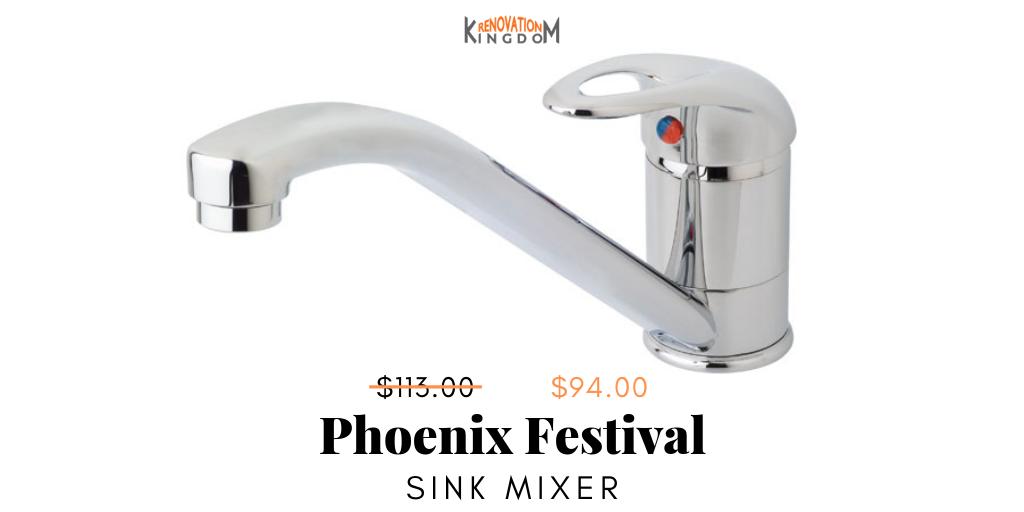 RenoKingdom's tweet photo. The Phoenix Festival Sink Mixer is well priced and very popular.
π§We have thousands of home improvement and renovation products. π§€βπ¦
https://t.co/2wS2iUk5Lw
#renovationsale #renovationkingdom #summer #discount #tarenpoint #parramatta #sydneysales #kitchen #bathroom #laundry https://t.co/6BJ5qdfPbm