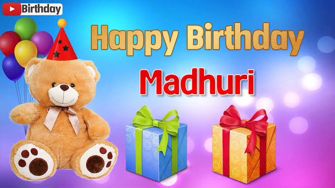 Happy birthday Madhuri dixit- Nene
Many many happy returns of the day. 