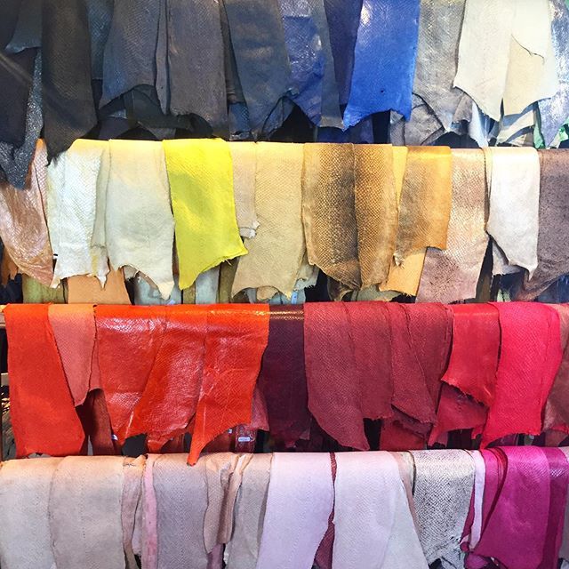 Bootcamp Fabricademy Jour 2 : visite d’une usine de cuir de poisson <a href="/atlanticleather/">Atlantic Leatherbacks 🐢🌊✨</a> &amp; hands on cuir bouilli et feutrage👍 J’organiserai un apéro à mon retour @letextilelab pour vous raconter cette belle aventure et vous montrer ces petites beautés qu… bit.ly/2HlTO2q