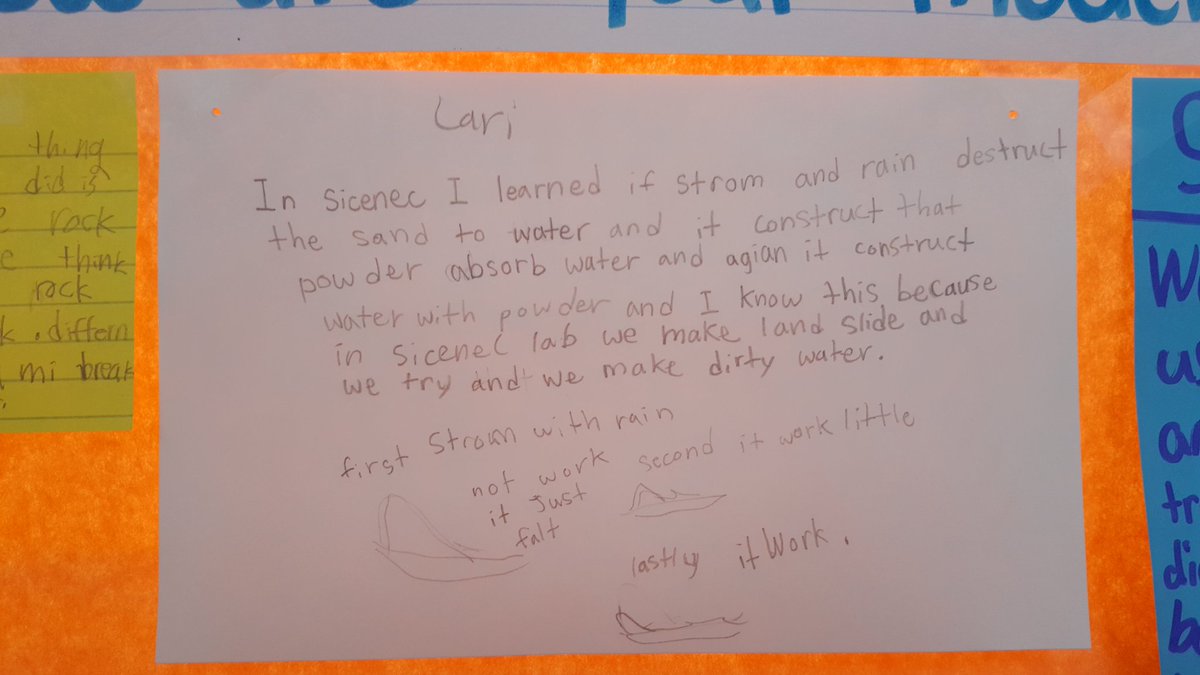 Emily_Lanteigne's tweet photo. #2L concluding their unit about #geology. Here is our learning journey! #inquiry #earthscience #grade2 #inquirycycle #makingconclusions #reflection #takingaction @JessicaKoHyen @SJA_Jeju https://t.co/TpsJ4OXJ5C
