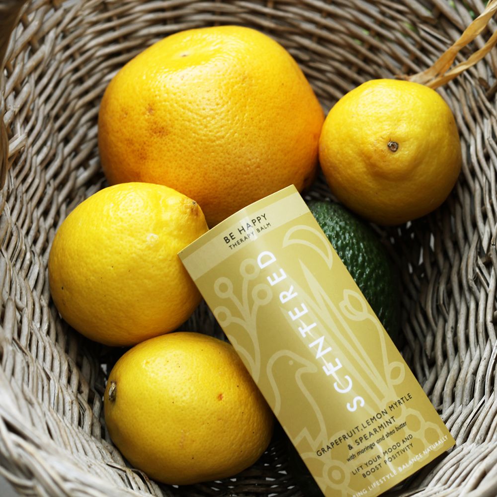 My_Haircare's tweet photo. BE HAPPY is our 'sunshine in a stick' - perfect for days when you're feeling less than your best and need an extra lift. 🌞🌞 Grab some now 👉 https://t.co/2TwzG6KmTK #iamscentered #therapybalm #aromatherapy #wellbeing #essentialoils https://t.co/RFweRqel45