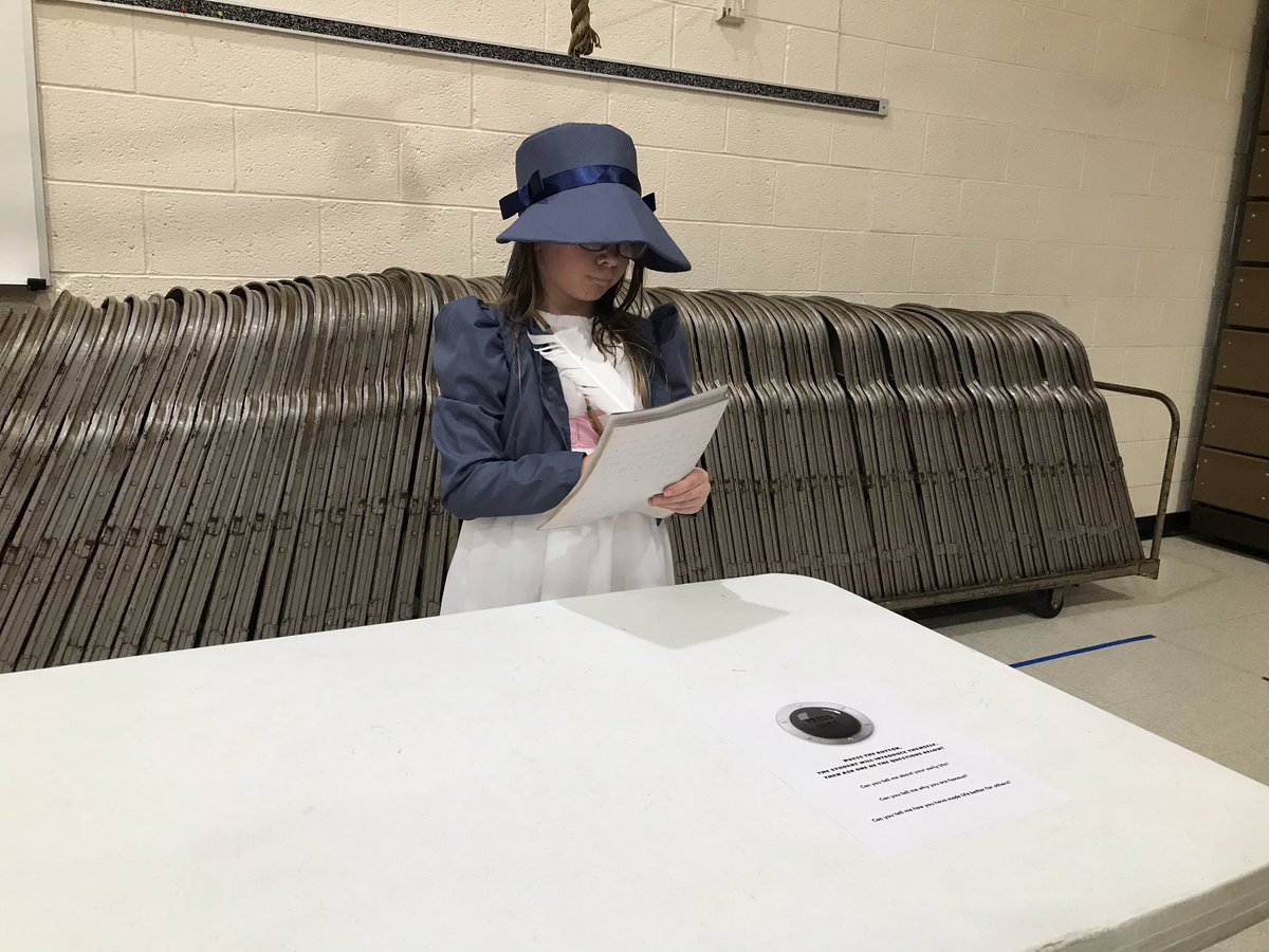 Dress rehearsal for tomorrow’s Wax Museum was a success. These kids are ready. 5:45-7:45 tomorrow in the Munson APR. <a href="/ChardonSchools/">Chardon Schools</a>  #mrb