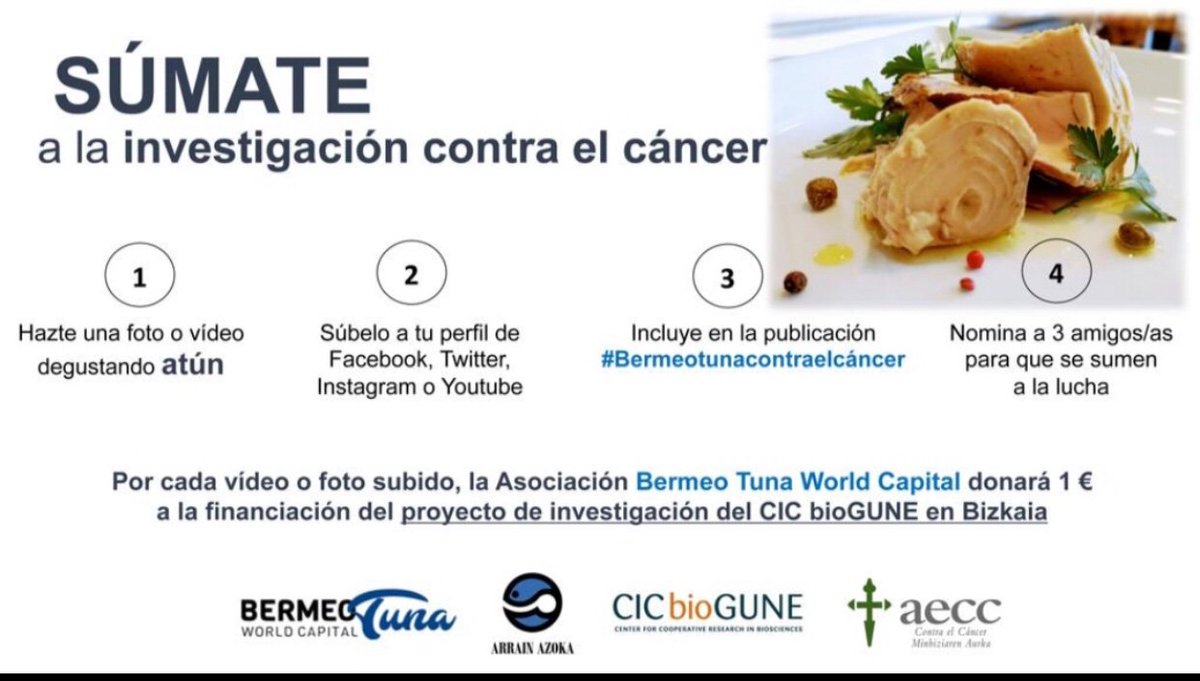 ChantarMalu's tweet photo. #BERMEOTUNACONTRAELCANCER https://t.co/YieAHObMXB