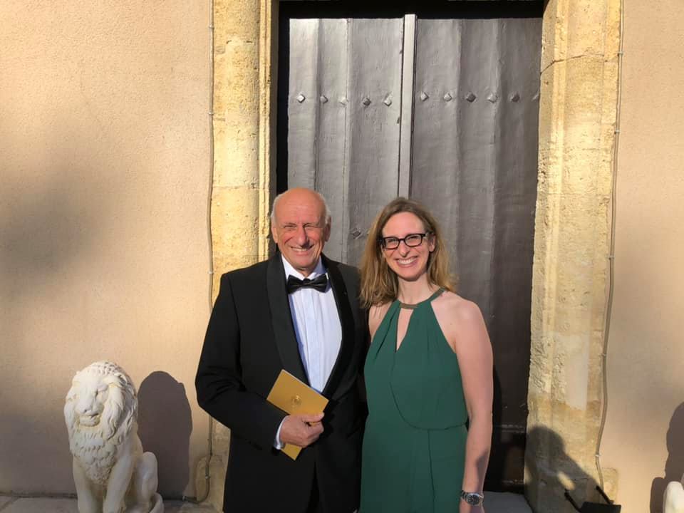 ChateauCoutet's tweet photo. ⭐️ Every two years, Classified Growths of the 1855 Classification host a #pressdinner at the beginning of @VINEXPO #Bordeaux. 
Thank you @Yquem_Official for hosting this wonderful 400 people dinner ! 
Laurier Girardot, #ChâteauCoutet cellar master, as well as [...] https://t.co/9cJRR9Vwtk