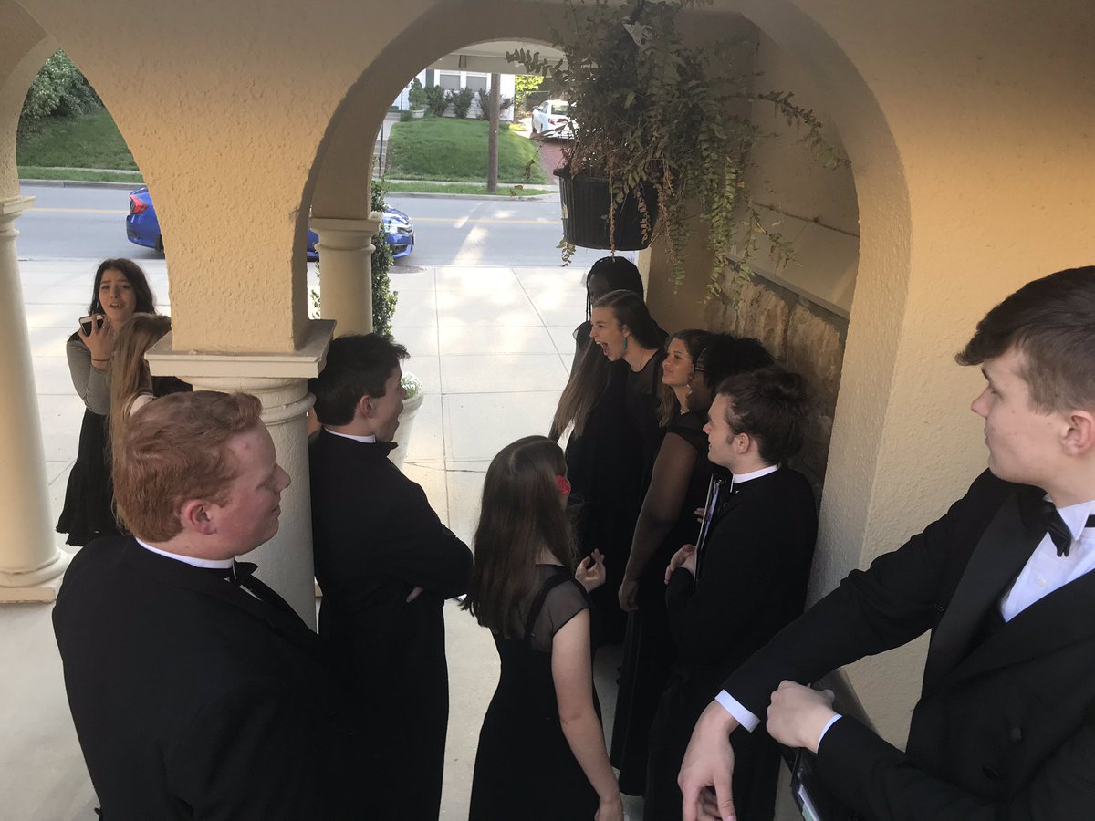 Last concert was amazing. Tonight the class of 2019 walks the stage. Tomorrow sounds of summit auditions. It is the week of change