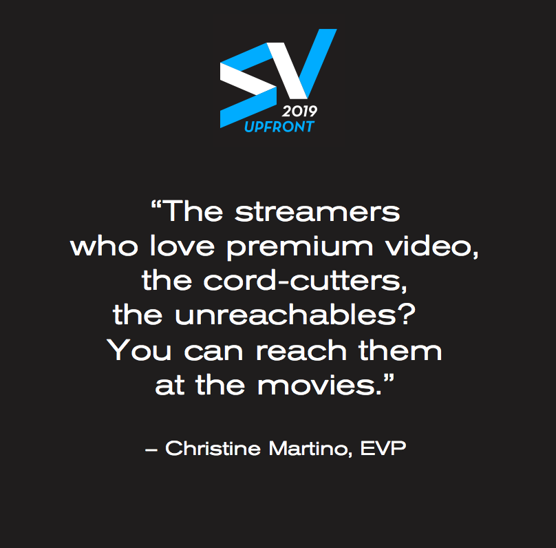 ScreenvisionLLC's tweet photo. #SVMupfront with @Martino_Media of #ScreenvisionMedia https://t.co/JdnimYh30h
