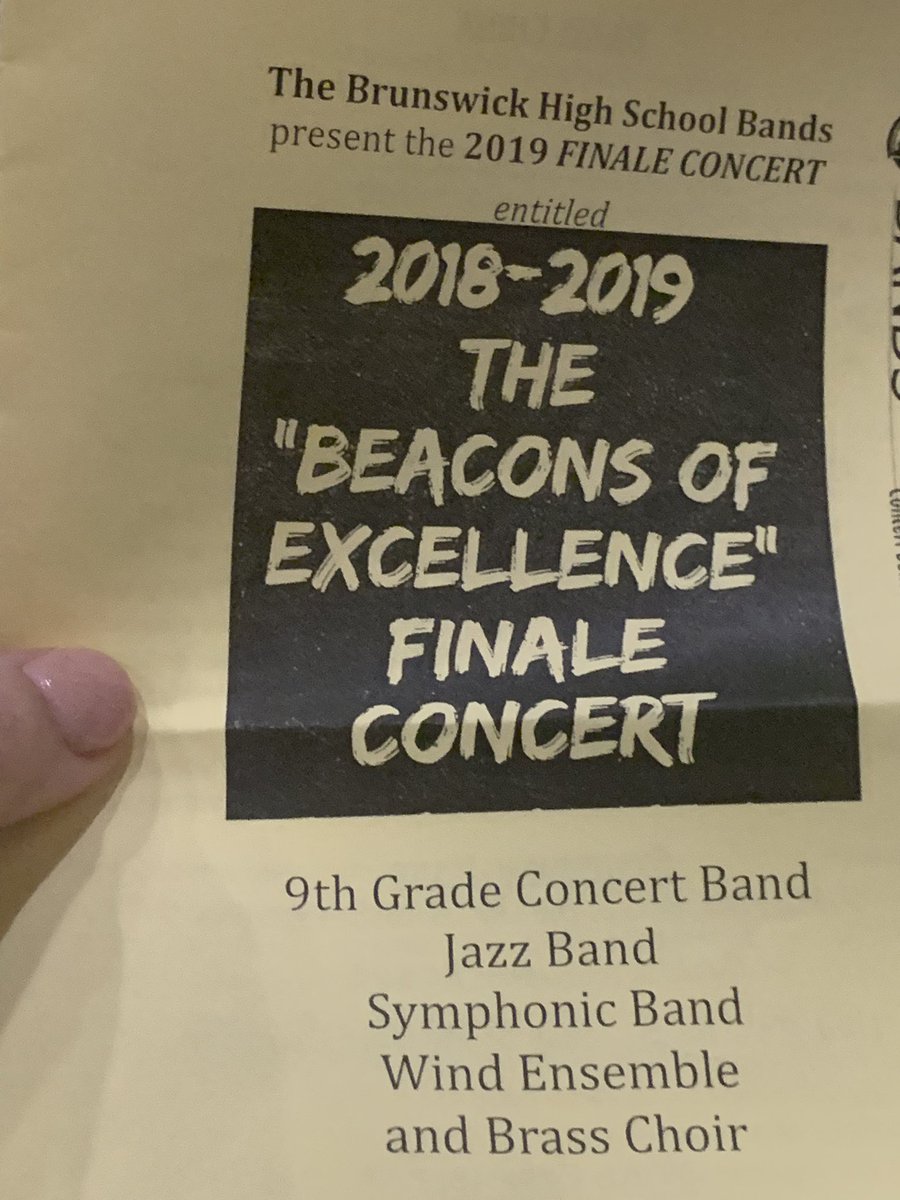 Break a leg <a href="/BrunswickHSBand/">BrunswickHSBands</a> !