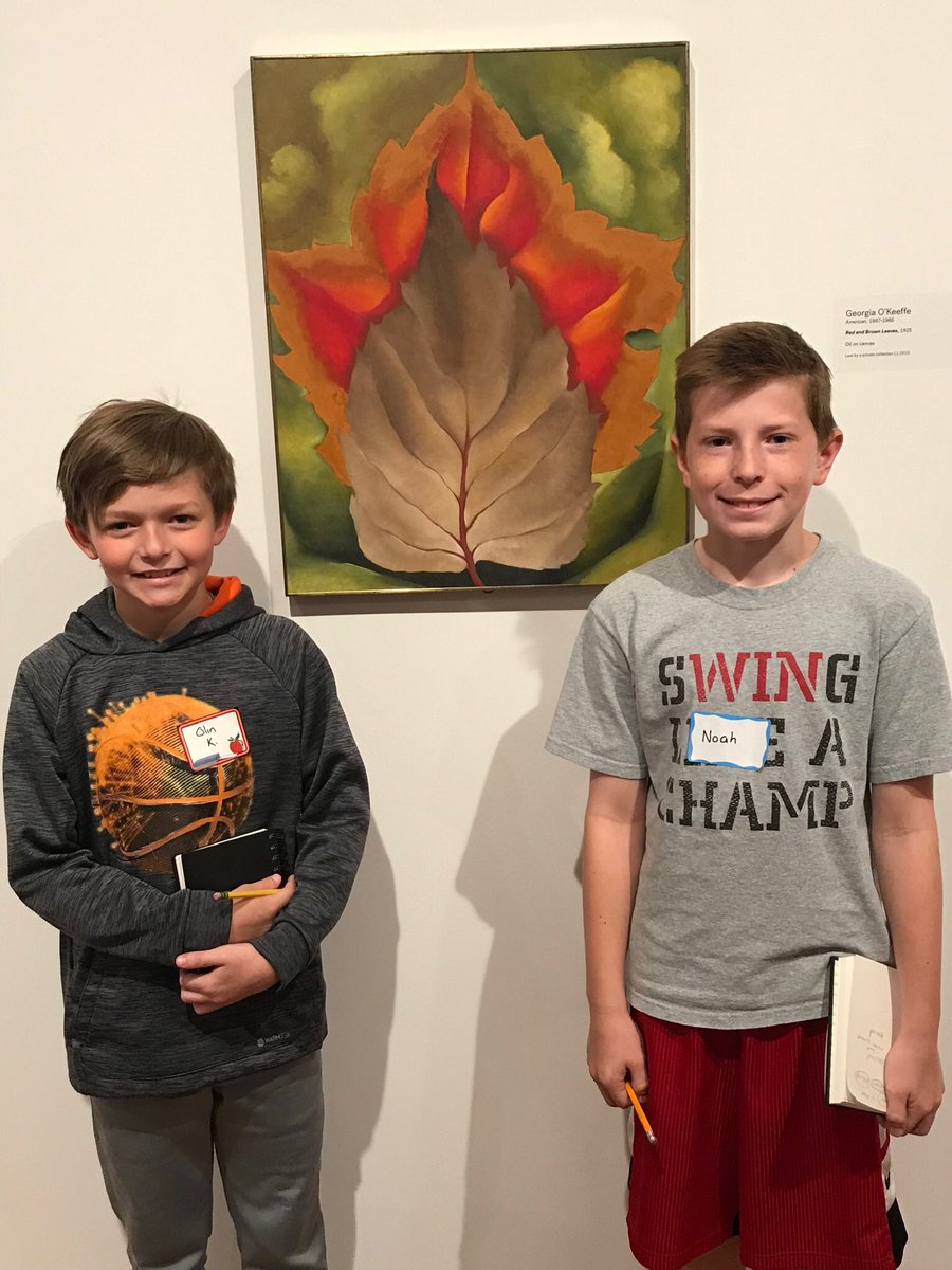 beth_engelel's tweet photo. More 5th grade pictures at the Art Museum. @PrViewSchool https://t.co/ujNNpkLyVf