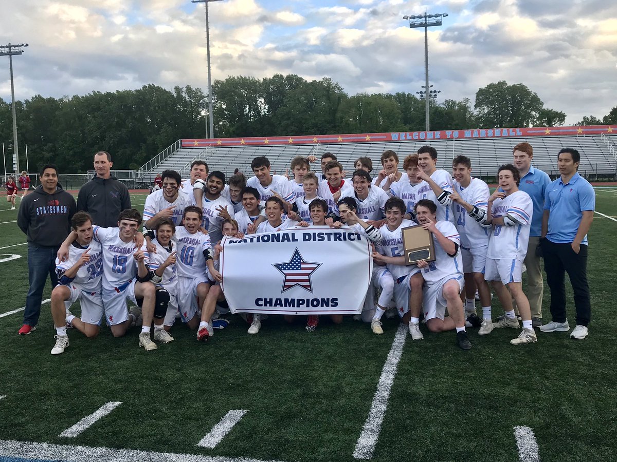 Congratulations Boys Lacrosse 2019 National District Champions!