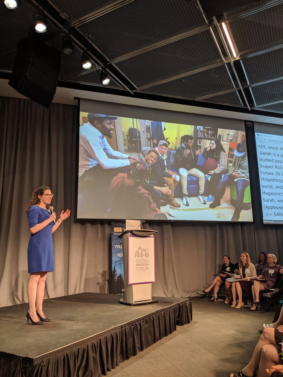 boswrestling's tweet photo. .@Y2YNetwork is doing amazing work in Cambridge to create shelters for homeless youth built and run BY youth. Bravo! #SIFShowcase @SIFBoston https://t.co/Z1TtX55DjJ