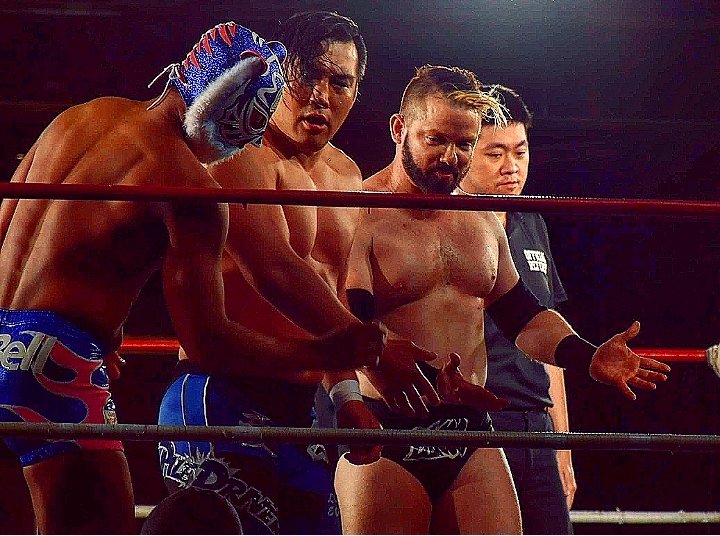RyukyuDogDingo's tweet photo. Late last night in the gym. Thank you for supporting. It's been a great week with All Japan Pro.Thank you  .still rehabilitation on my back but I survived. Time again to keep working hard . @ryukyudragon_pw @AjpwTv #ajpw #rd_pw @alljapan_pw https://t.co/zQ7wiJxeg9