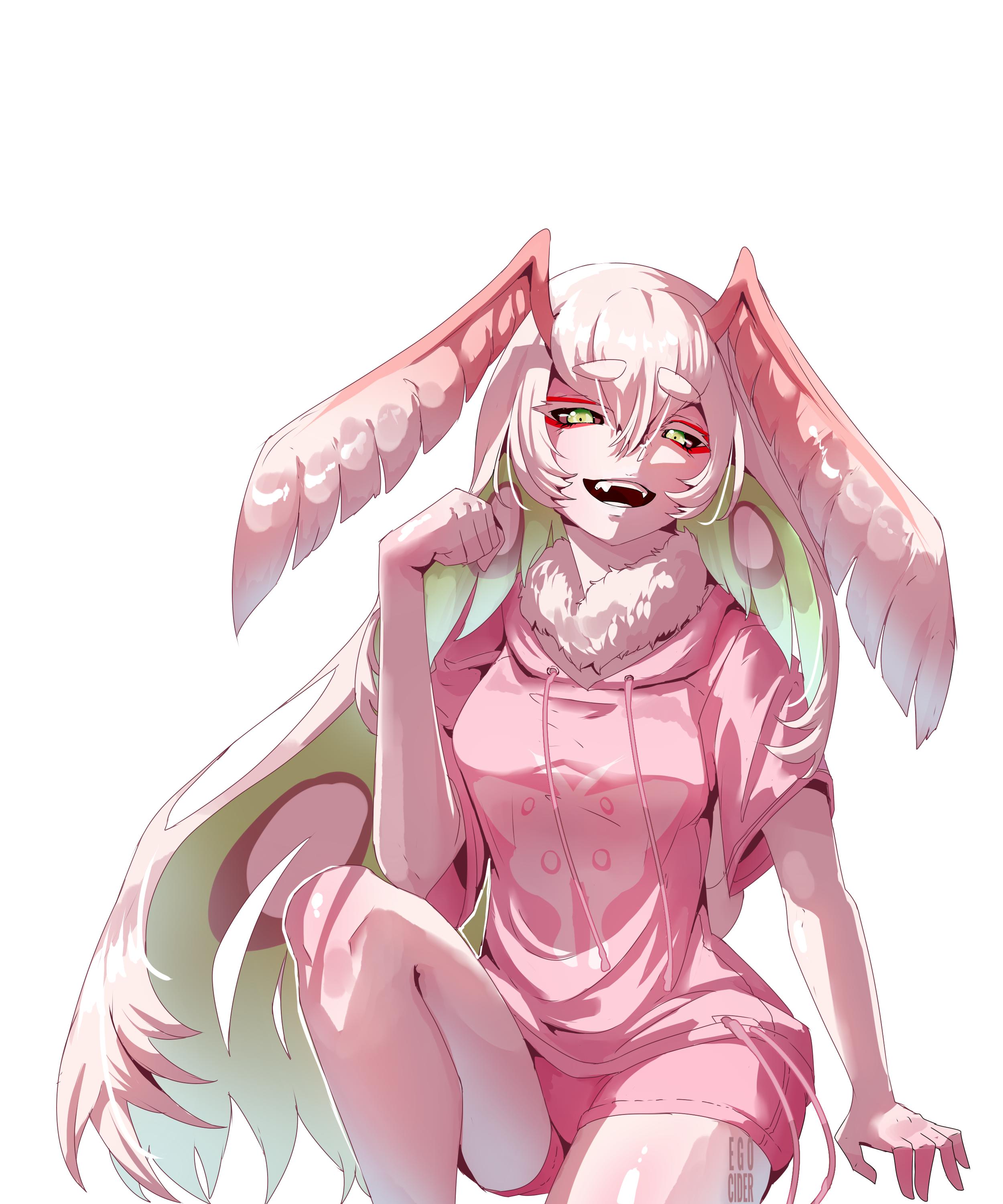 Monster girl аниме Moth