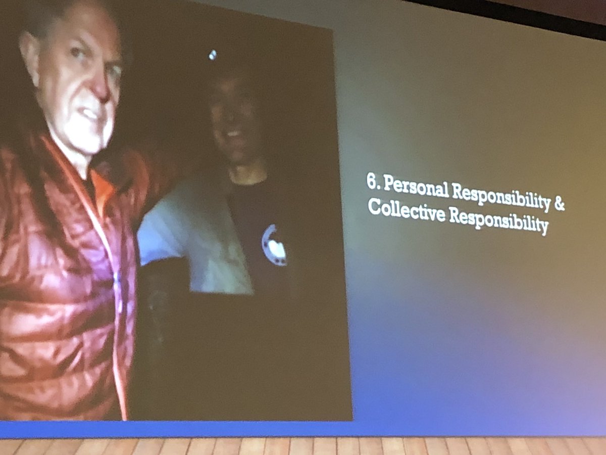 GuitarPrincipal's tweet photo. @HargreavesBC Thanks for an engaging talk! Teaching us about collaboration via your hiking accident was powerful! Also loved your message about embracing those who think differently than us - we need to lean in @uleadconference @albertateachers  @CSL_Leaders @HanoverSD #ULead19 https://t.co/gqt8WWcAzB