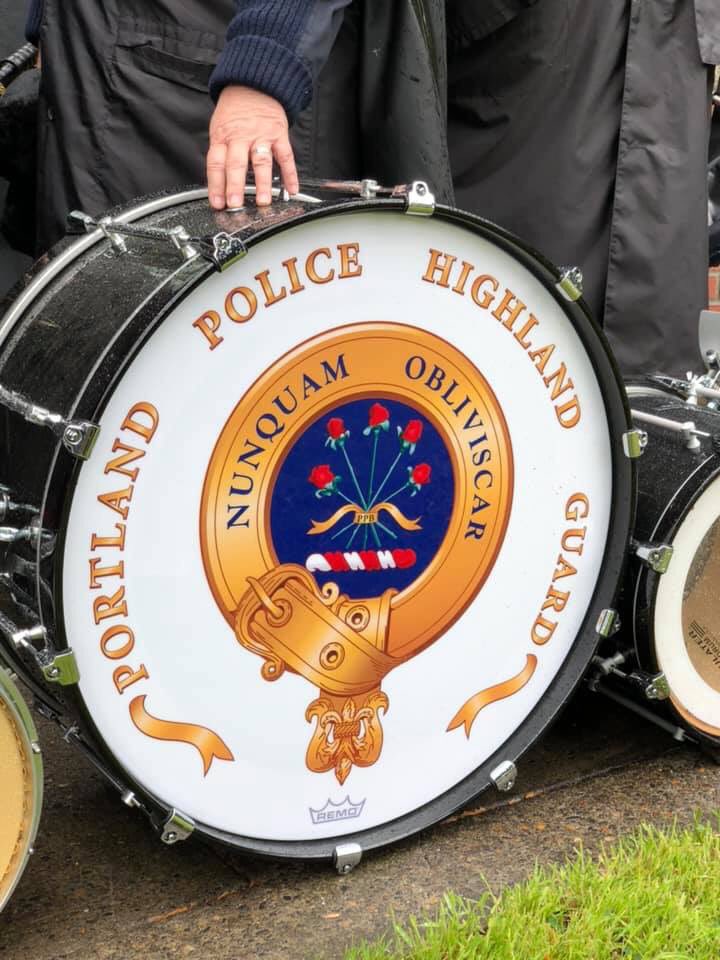 HighlandGuard's tweet image. We are  pleased to be included in the Portland Police Memorial Ceremony every year. This year was a wet one!

A few of us stopped by the Portland Police Museum after. It’s a great look at some history of the Portland Police. #pphgband @PortlandPolice
