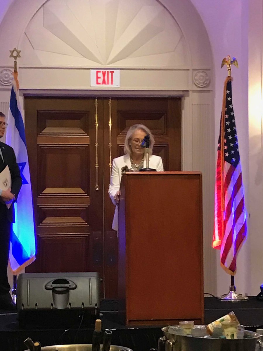 Amb Shorer ⁦<a href="/IsraelAtlanta/">Israel in Atlanta</a>⁩ celebrates #Israel independence in #growatlanta   Congratulations Amb Shorer for your service and what you have done to support #Georgia and #Israel connections ⁦<a href="/conexx_AIBC/">conexx</a>⁩