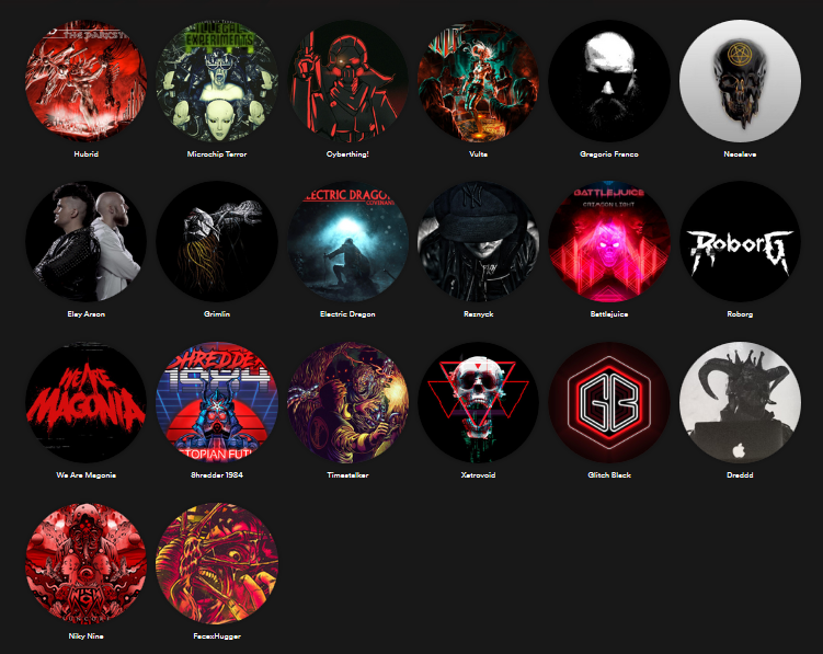 MASKEDisDead's tweet photo. @Ace_Buchannon @20six_hundred @DamoklesSword @isidor @WolfandRavenEDM @BartGraft @arcismusic @baldocaster @vincenzo_salvia @_HUBRID_ @MICROCHIPTERROR @cyberthingmusic @Vulta_Official @gregorioxfranco @Neoslavemusic @elayarson @grimlinmusic @e_dragon666 @Reznyck #BattleJuice #Roborg @WeAreMagonia @Shredder_1984 @thetimestalker @xetrovoid @Glitch_Black @dredddpatrol @NikyNine9 @FacexHugger
<3 https://t.co/lYjfAxboDF