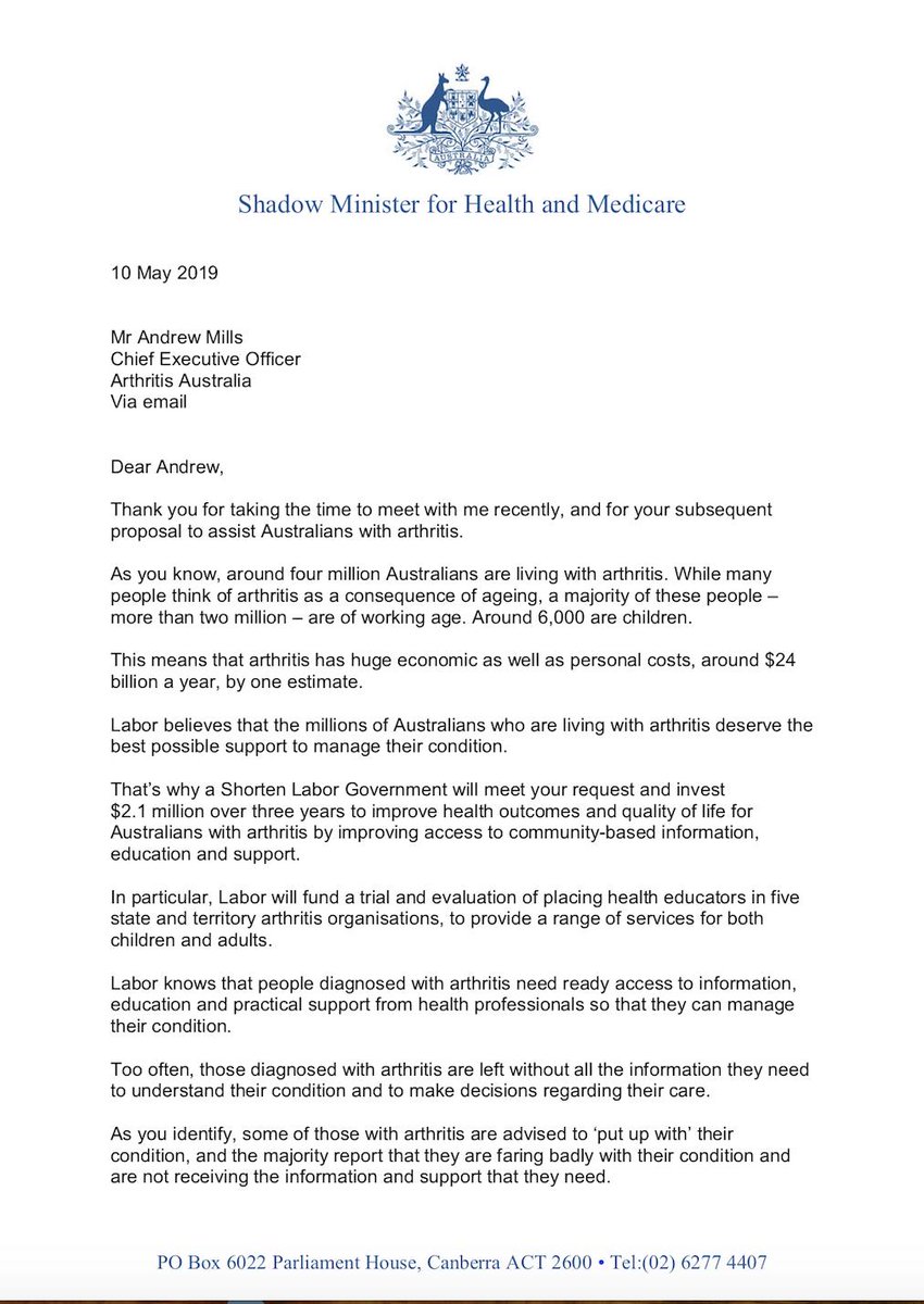 Arthritis Australia tweet media