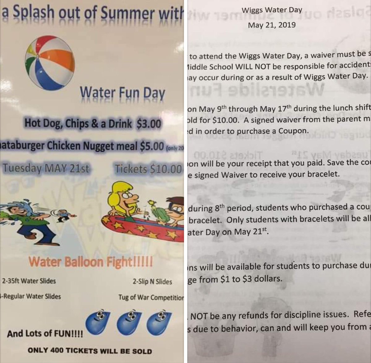 Water Day isn’t next week, don’t  miss out and get your tickets