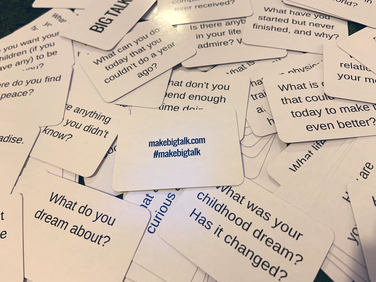 AdriennePenta's tweet photo. #makebigtalk 

Love the concept, @bigtalk. Thinking about pulling these out at my next #BBHcww event where we always have #bigtalk! https://t.co/2l6r9ynejI