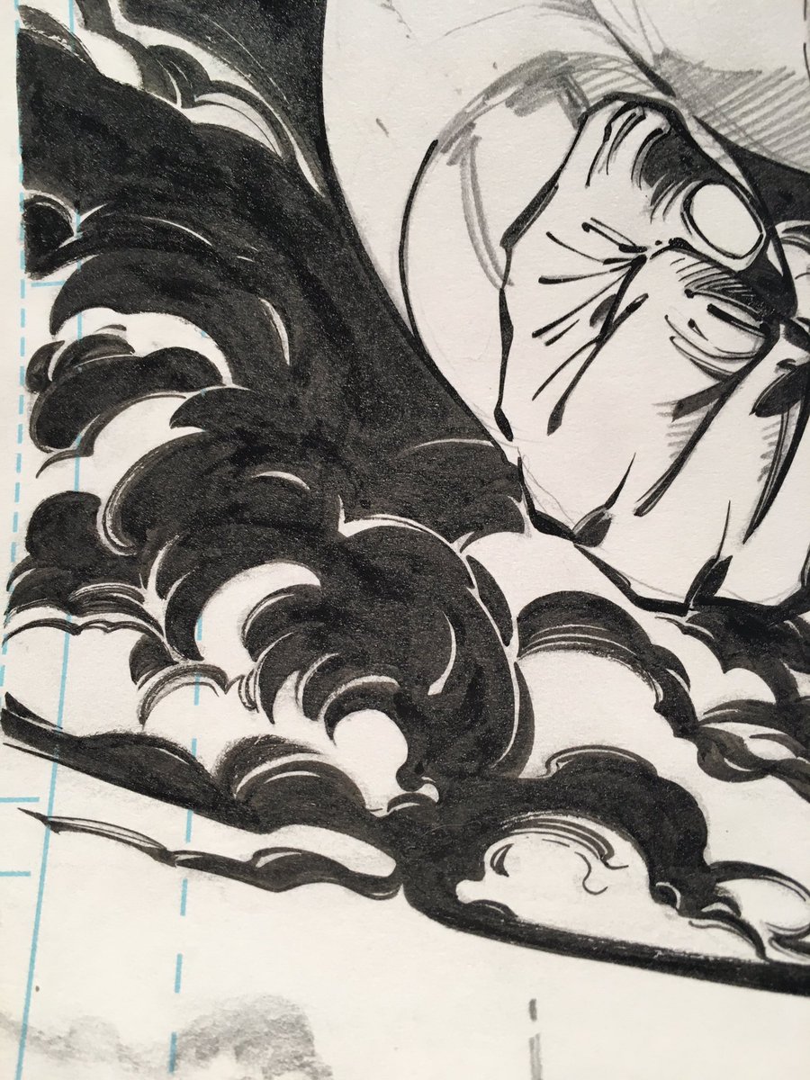 Got my head in the #clouds cuz I’m a dreamer 😁
.
#lifewithHope #thatshowiroll #happylittleclouds #dontmindtherain #silverlinings #inking #comics #DC #traditional #inkmonkey #Hope #blahblahblah #yougetme 😜