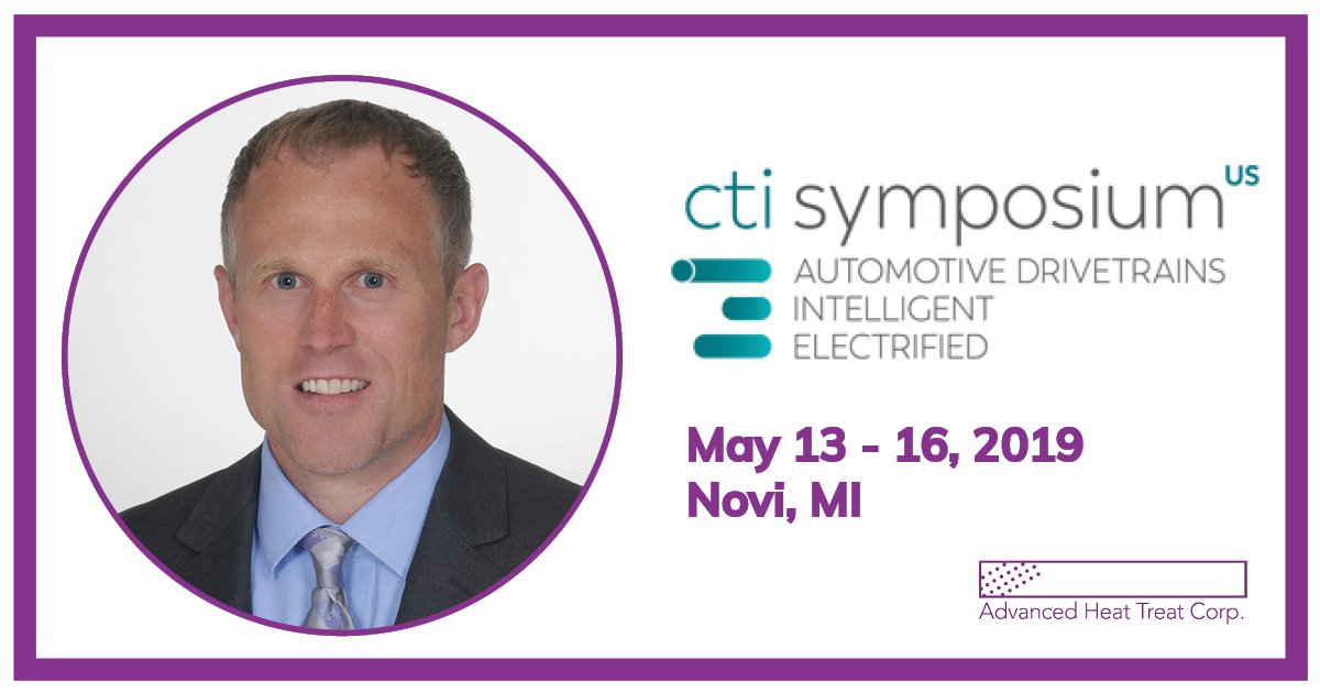 AdvHeatTreat's tweet photo. AHT President Mike Woods is attending @CTI_Symposium USA with automotive experts from all over the world. Great speakers, cutting-edge technology, impressive exhibitors... what a show!
#CTI_Sym #CTIAutoWeek #CTISymposium https://t.co/5Xoxy4D1eR