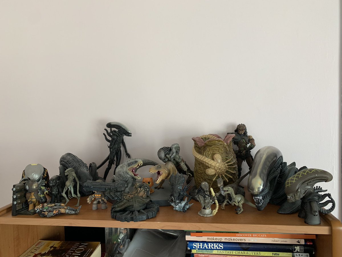 Comicbookgalnz's tweet photo. Another corner of epic-ness!!!
#alien #xenomorph #predator #comic #collector #collection #geekgirl #geek #comiccollector #figure #jurassicpark #jurassicworld #alienbust https://t.co/f8OlkU9rOb