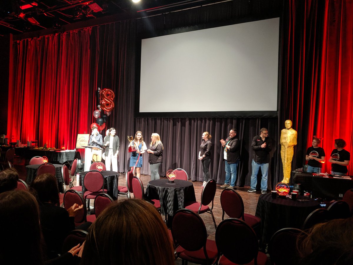 A wonderful evening at the 18th annual <a href="/HaltonDSB/">HDSB</a> Eddie's Film Festival and awards  #theeddies Chech out theEddies.ca