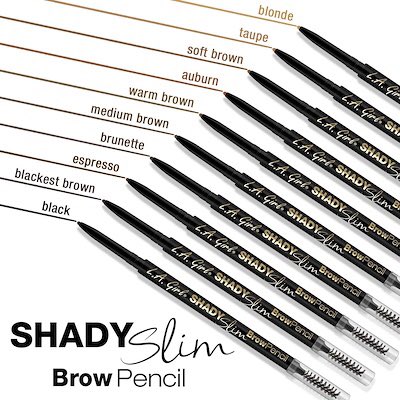 The  @lagirlusa shady slim brow pencil is only $5.99 has a great micro tip, the shades have awesome undertones, and it’s honestly great for filling your brows in and creating natural hair like strokes! If you can’t afford brow wiz, this is for you!