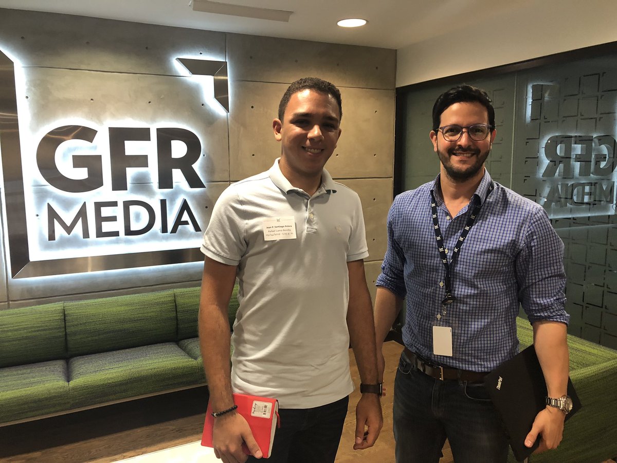 Jean P. Santiago (@jeanpstgo) on Twitter photo Un placer tener la oportunidad entrevistar a <a href="/RafaLama/">Rafael Lama</a> para la clase de #TEL201 de la profesora <a href="/neisharugido/">Neisha Torres-De León</a>, mil gracias por sacar de su tiempo para contestar mis preguntas y muy agradecido por las palabras compartidas. Una experiencia inolvidable. Gracias! Un placer tener la oportunidad entrevistar a <a href="/RafaLama/">Rafael Lama</a> para la clase de #TEL201 de la profesora <a href="/neisharugido/">Neisha Torres-De León</a>, mil gracias por sacar de su tiempo para contestar mis preguntas y muy agradecido por las palabras compartidas. Una experiencia inolvidable. Gracias!