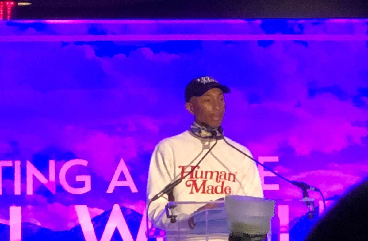 salesforce's tweet image. #EqualityForAll, a world for good. Thank you, @Pharrell for using your #PlatformForChange. #EqualityAwards