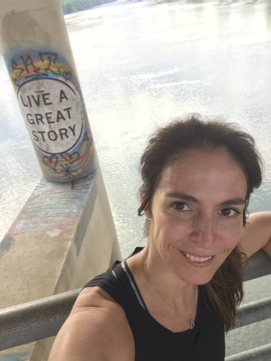 11k running full of meaning, after a great day at #IndeedInteractive ! Amazing trail by the river at beautiful Austin!