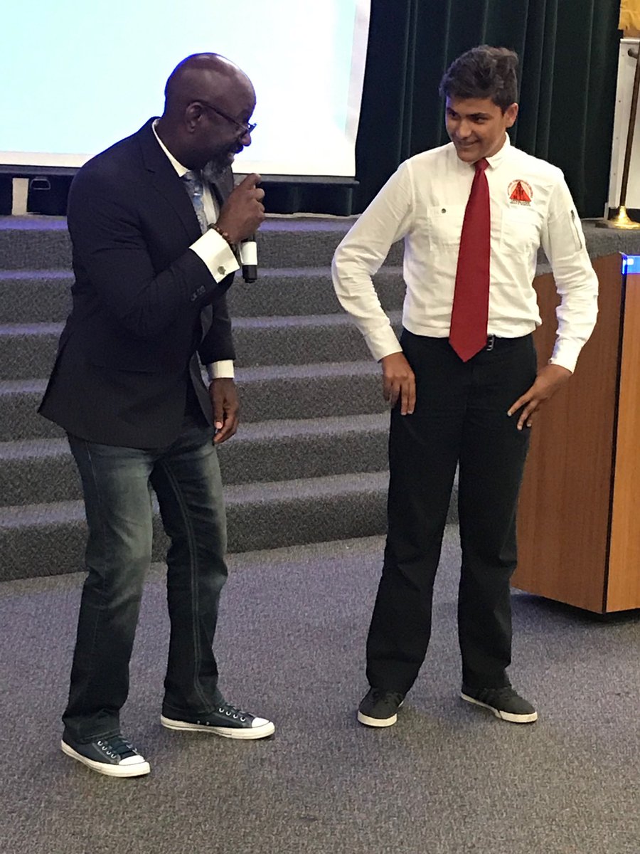 MTLBCPS1's tweet photo. Great MTL induction ceremony at Crystal Lake Middle. Heartfelt thanks to Principal Phillips for her continued support of MTL! Kudos to Mr. Brown and his team for their coaching of our students!⁦@dwatkins1⁩ ⁦⁦@ReverendRos⁩ ⁦@RobertwRuncie⁩ https://t.co/MF9P1Ci6Uj