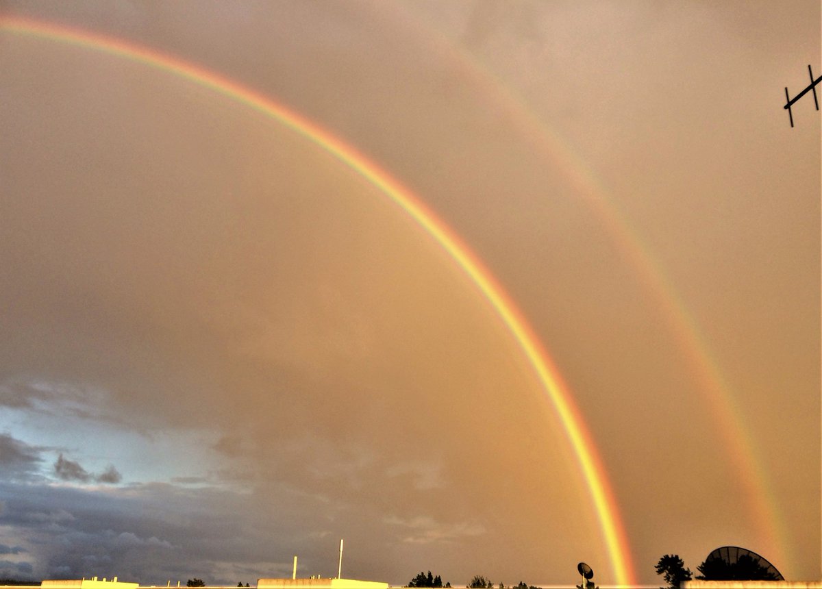 Nws Seattle On Twitter Double Rainbow Wawx