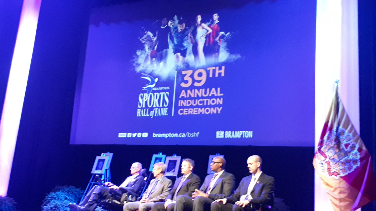 MichaelJGyovai's tweet photo. @CityBrampton #SportsHallofFame Induction Ceremony. Congratulations to all of tonight's Inductees.
Thanks @evankaosmak keynote speaker & @KotakLaw @CaaCentre @BramptonBeast sponsors.
#DonDoan #RobbieTaylor #MichaelMeeks
#DaveDoherty #MichaelHasen https://t.co/1ZruNU5v4L