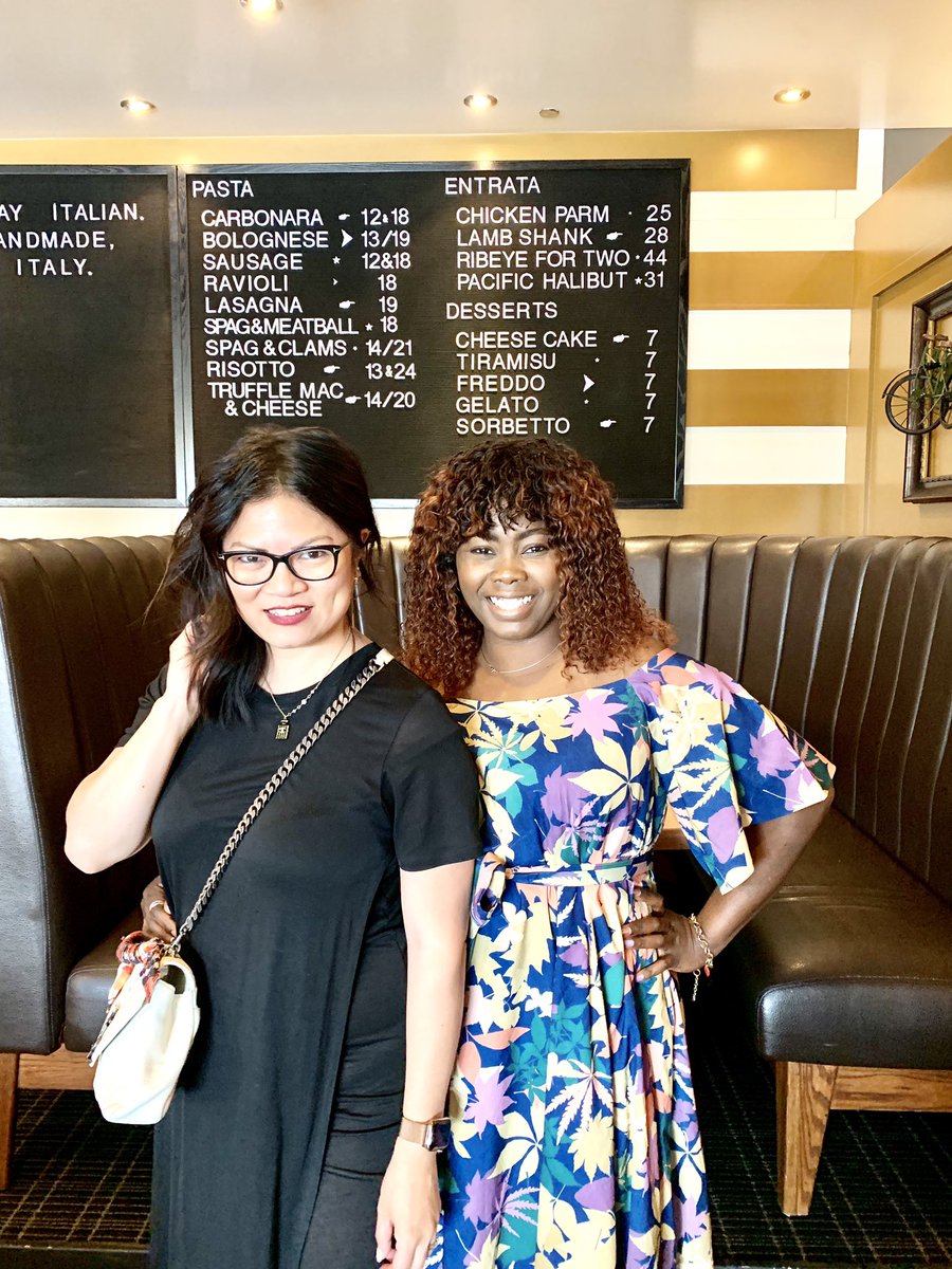 olanikemi's tweet photo. Great lunch time @AlloraYYC today with Liz.. Italian food at its best 🥘  #yycfood #yyceats #italianfood https://t.co/JdK5VPBkGR